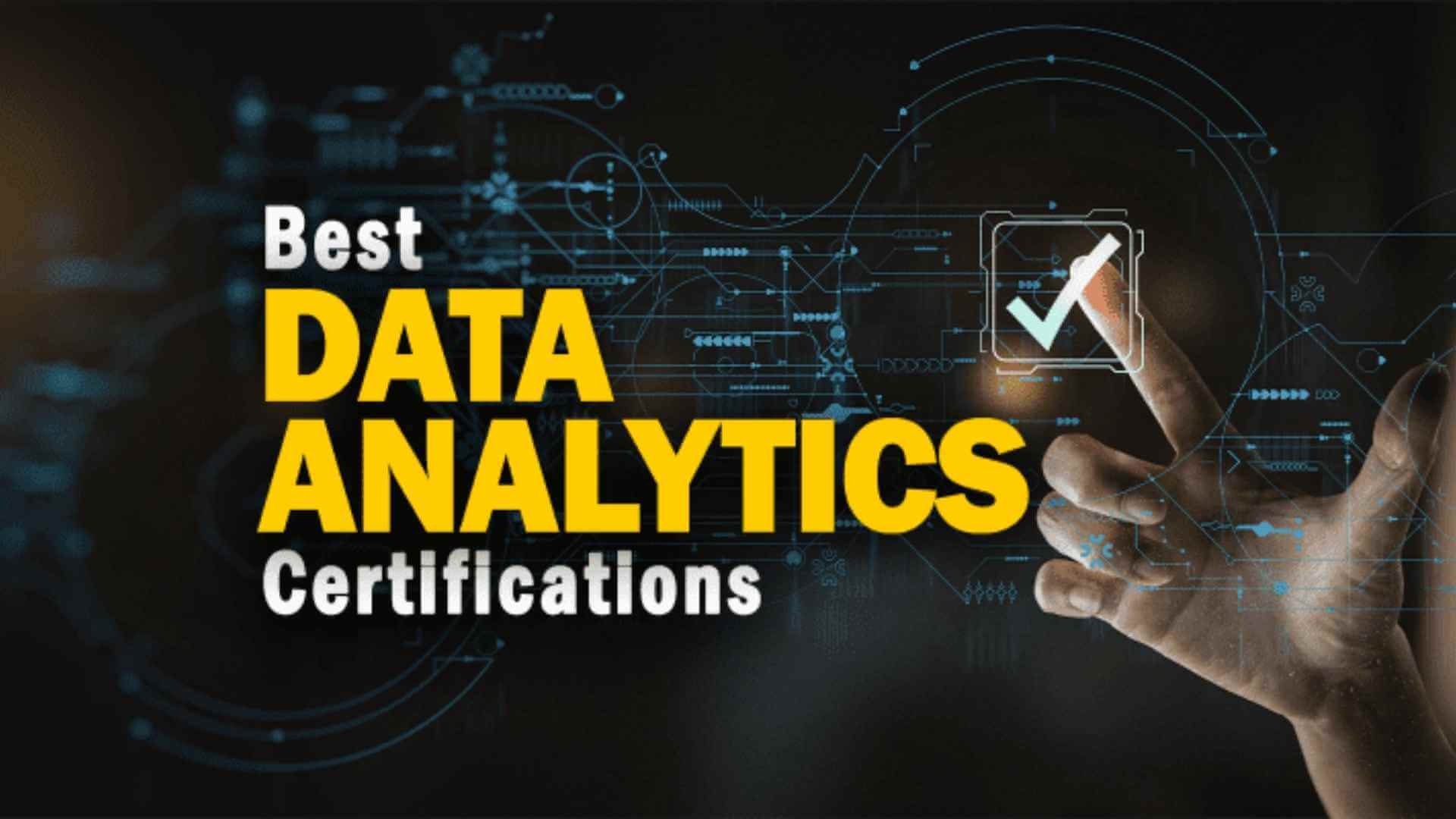 data analytics certifications
